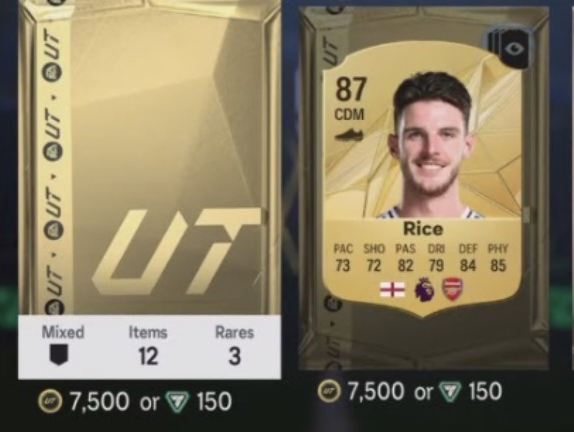 FUT_Rory's tweet photo. 🚨 New premium gold pack quick sell values 

✅ 1,600 Points = min 30K
✅ 2,800 Points = min 54K
✅ 5,900 Points = min 117K
✅ 12,000 Points = min 240K

Remember if you’re spending points you should spend asap &amp; invest in low-mid tier META asap! 📈🤝 https://t.co/fdpmo9UIVW