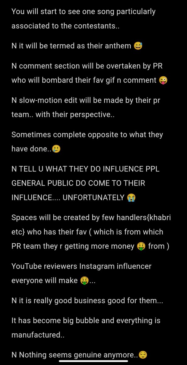RNV_rsng's tweet photo. Why I am not watching #BB20 or any other #realityshows
After #Abhishekbajaj eviction in #BB19 something scarred me 🥲..
My 2 cents on #Biggboss n why everything looks manufactured now to me ..
Nothing against those who r watching it's just me who just see through big circus 🤓 https://t.co/aXBlfAs85C