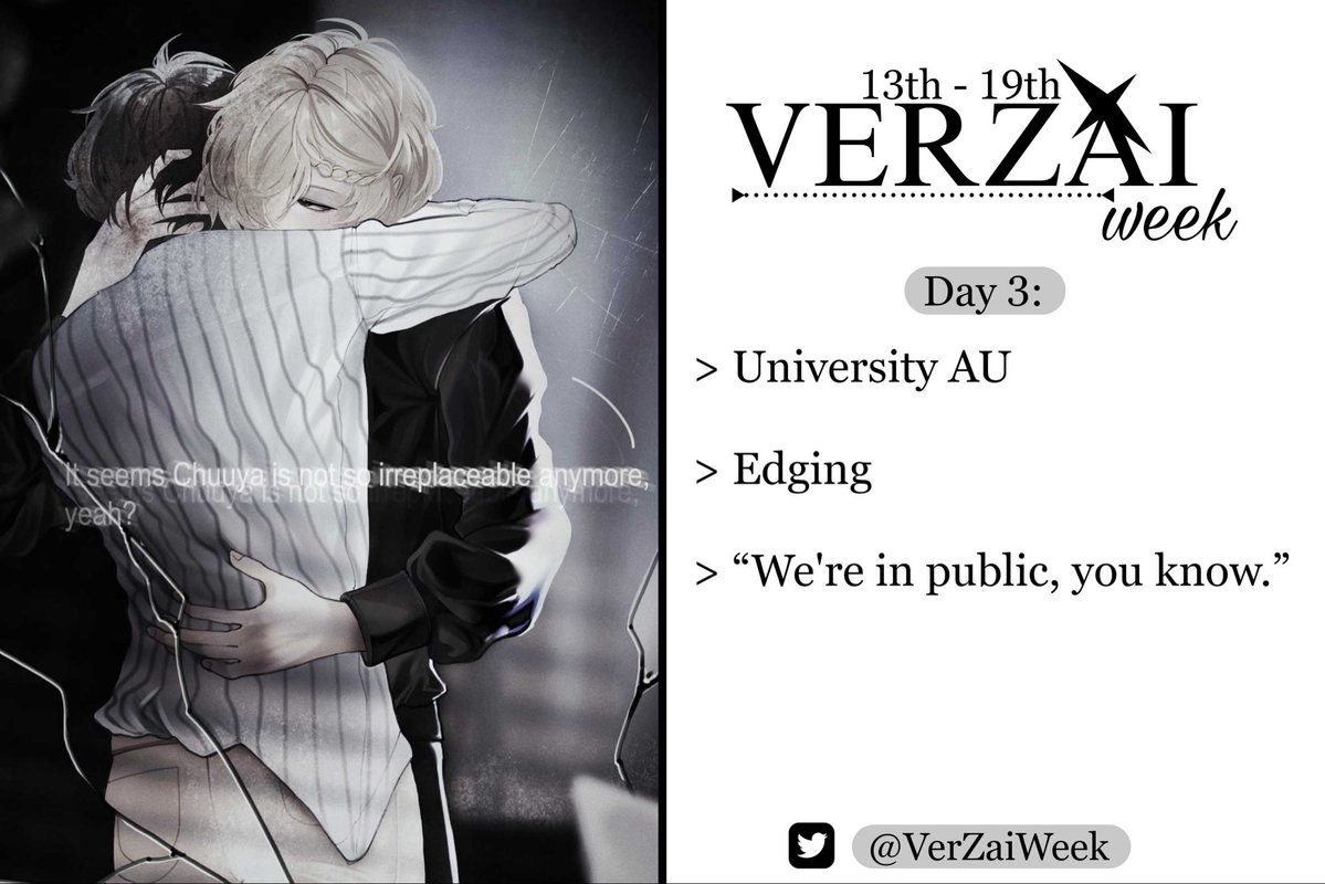 VerzaiWeek's tweet photo. Day 3 #VerZaiWeek2026 🥀🖤 https://t.co/vojbnRu3Zu