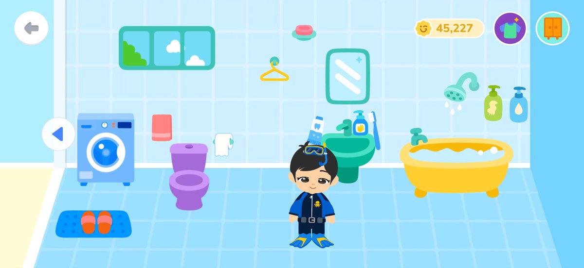 GiggleAcademy's tweet photo. 🛁 Have you unlocked your new space yet?

We’ve got some Giggle tycoons showing up in the community! 👀💰
Looks like all that learning and daily check-ins are really paying off✨some kids have been stacking up a LOT of Giggle Points!

Now they can put those hard-earned points toward unlocking and decorating their new Bathroom space. 🫧🏡

Already unlocked yours? Show us your bathroom!

Share a screenshot in the community and let’s see who has the most creative setup 👀✨

Keep learning, keep earning, and keep building your Giggle Home! 🚀