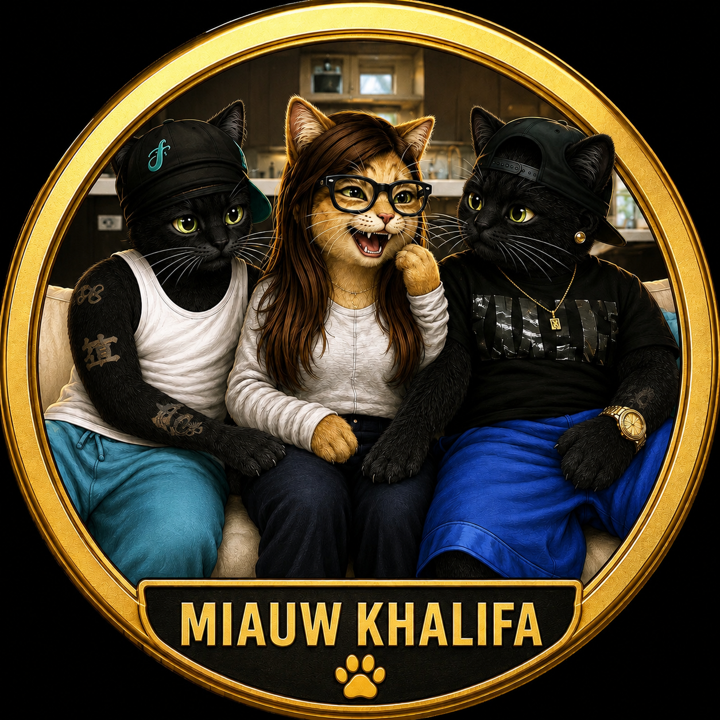 MiauwHub's tweet photo. PUMP → MIAUW ← DUMP

The cat sits in the middle and takes no position.

$KHALIFA #memecoin https://t.co/VJg7DNxSe6
