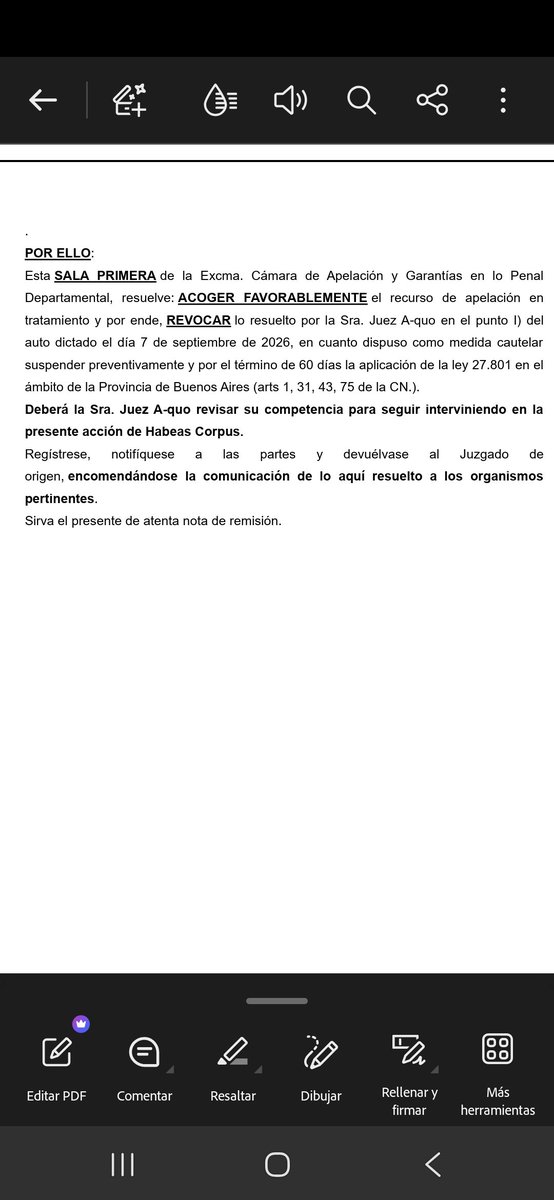 mauroszeta's tweet photo. 🚨 VUELVE A ESTAR VIGENTE EL NUEVO REGIMEN PENAL JUVENIL
- La SALA 1 de la Cámara Penal de Lomas de Zamora revocó la suspensión de la ley que había fallado la jueza Marta Pascual. https://t.co/NWq3kyLEUy