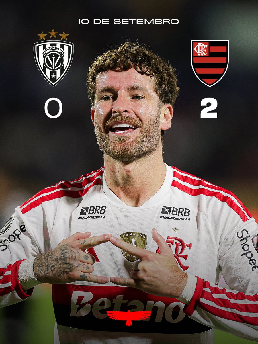 Flamengo's tweet photo. Vinte gols com o Manto. Nenhum zagueiro fez mais pelo Flamengo neste século. ❤️🖤

Léo Pereira decide na área que defende e na que ataca. https://t.co/F4C08n2EpH