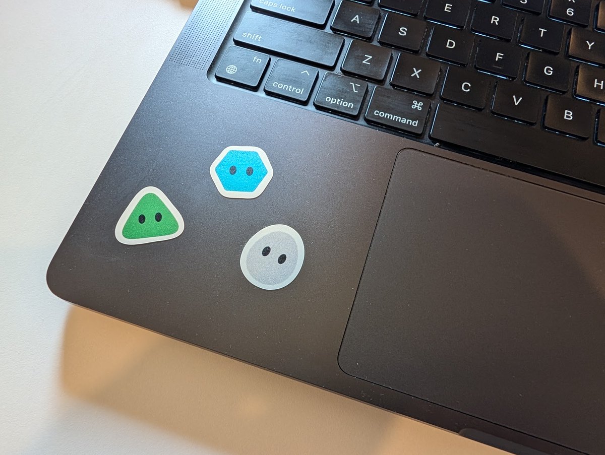 dave_campbell's tweet photo. Got some new @bot sticker buddies (thanks, https://t.co/zrVjFj5Ja0) https://t.co/xP1kLfRsgA