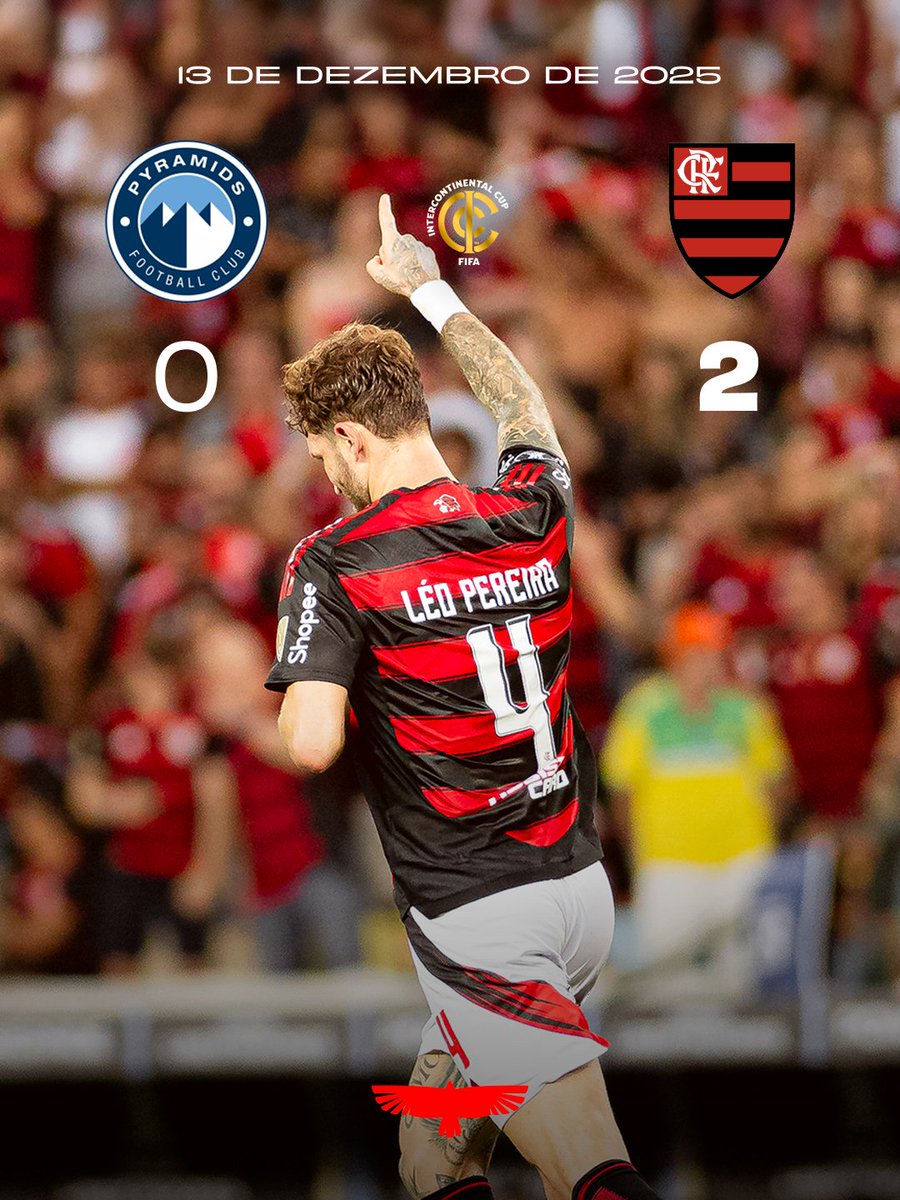 Flamengo's tweet photo. Vinte gols com o Manto. Nenhum zagueiro fez mais pelo Flamengo neste século. ❤️🖤

Léo Pereira decide na área que defende e na que ataca. https://t.co/F4C08n2EpH