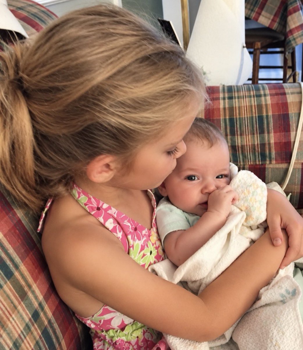 laurentboyd1981's tweet photo. My sweet girls when they were just babies. My oldest was 5 and my baby was 2 weeks old. 

Now, they’re 16 and 11. 🩷🩷

Time is such a thief. 🥹 https://t.co/K20VOI2q11