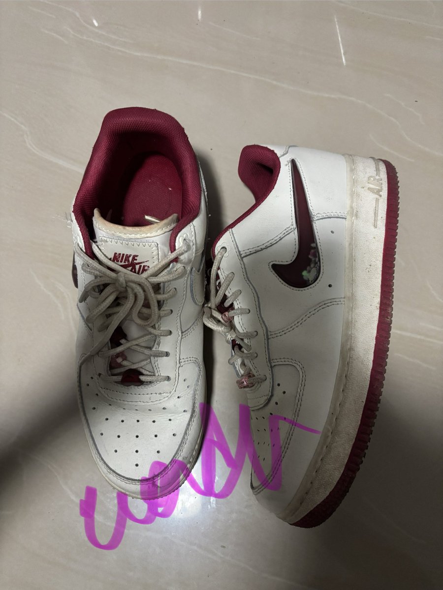 leeda2404's tweet photo. Nike Air Force 1 Low '07 SE PRM Valentine’s Day (2024) (W)ไม่การันตีแท้
Size : 39 (25cm) 
Price : 309 ส่งฟรี🚚🍄 

#ส่งต่อ #ส่งต่อรองเท้า #ส่งต่อรองเท้ามือสอง #รองเท้ามือสอง https://t.co/8NZl7HbgKP