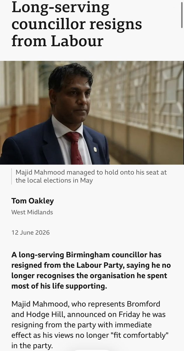 James6dhu's tweet photo. @UK_Dispatch_ I can only assume you post about resignations from other political parties? Or are you still trying your best to bring Reform down? https://t.co/DjgeulufTq