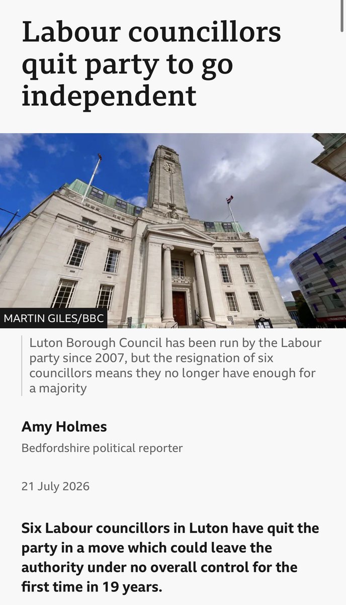 James6dhu's tweet photo. @cathynewman @reformparty_uk @SkyNews @YouTube Have you posted about Labour councillors resigning? https://t.co/W2wp7zmLJG