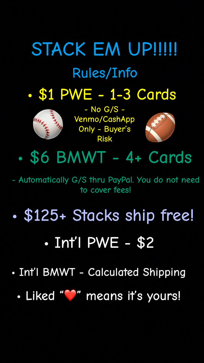 CardsWithChris's tweet photo. Doing a bit of an inventory reset here at CWCHQ this week. Doing a 3-day pop up #StackEmUpSale starting this evening! Bunch of autos, relics, and color lined up 🥳

Firing up around 6:30ish PM EST! Preview &amp; info below 👇🏻‼️ https://t.co/by7saNLbFz