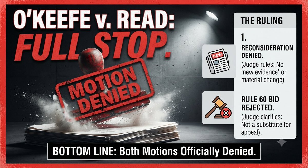 Socialther40918's tweet photo. Another motion denied, and reality keeps catching up. 🚫☕️ "Shine all the light you want on it; a fabricated story still casts a shadow."
Full stop. 🛑#johnokeefe #antislap #Massachusetts #courtupdate #karenread https://t.co/YKydLR3lM1