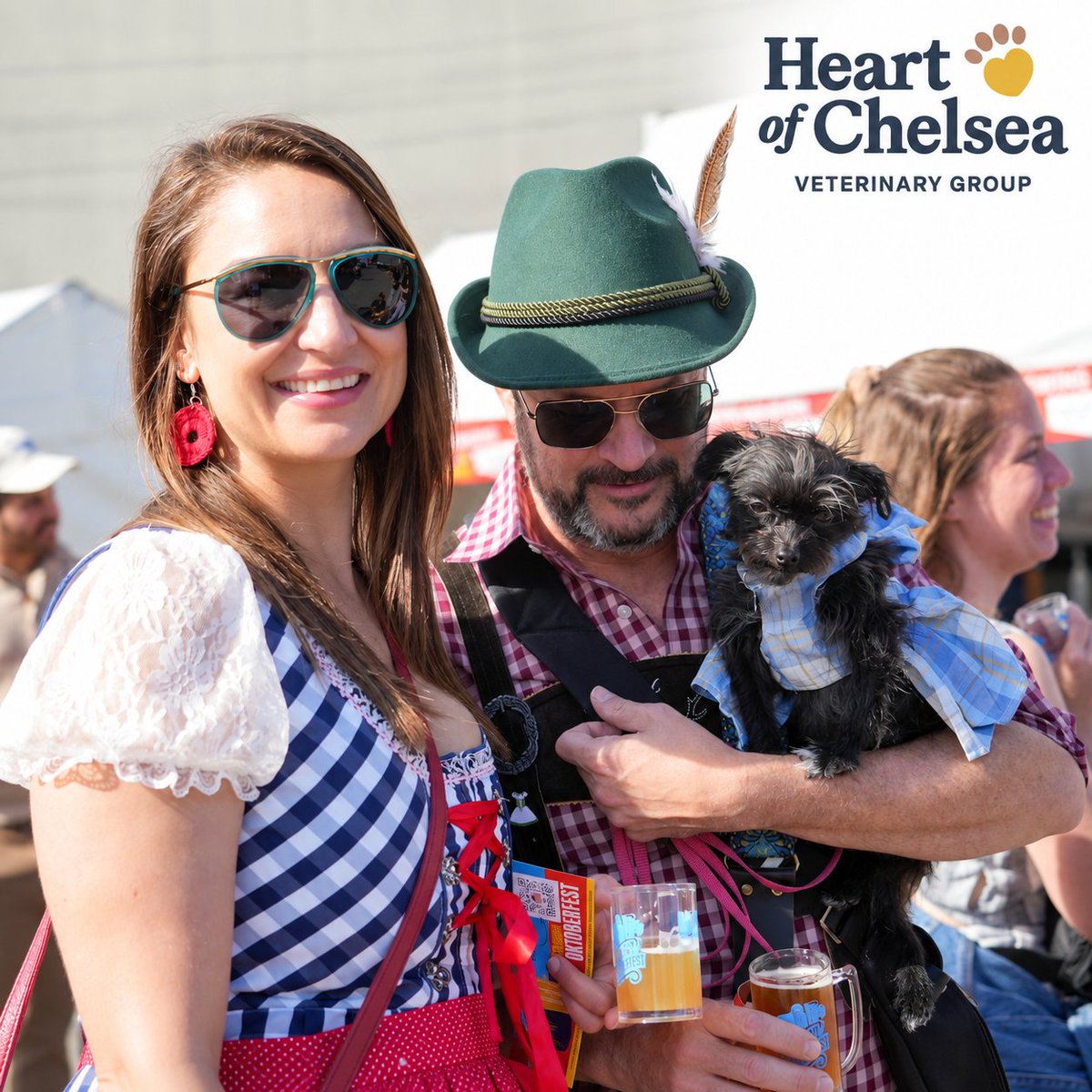 FOktoberfest's tweet photo. No better place to spend your Sunday than at Dogtoberfest this Sunday 🤎🐶

Sponsored by the amazing folks at @HeartofChelseaVet 🫶

Be sure to register your dog for the 2026 Top Dog Showcase! Categories:
• Best Dressed
• Best Trick
• Best Tail

👉 https://t.co/zSY0dnAj3x https://t.co/ZQkbCMy8zX