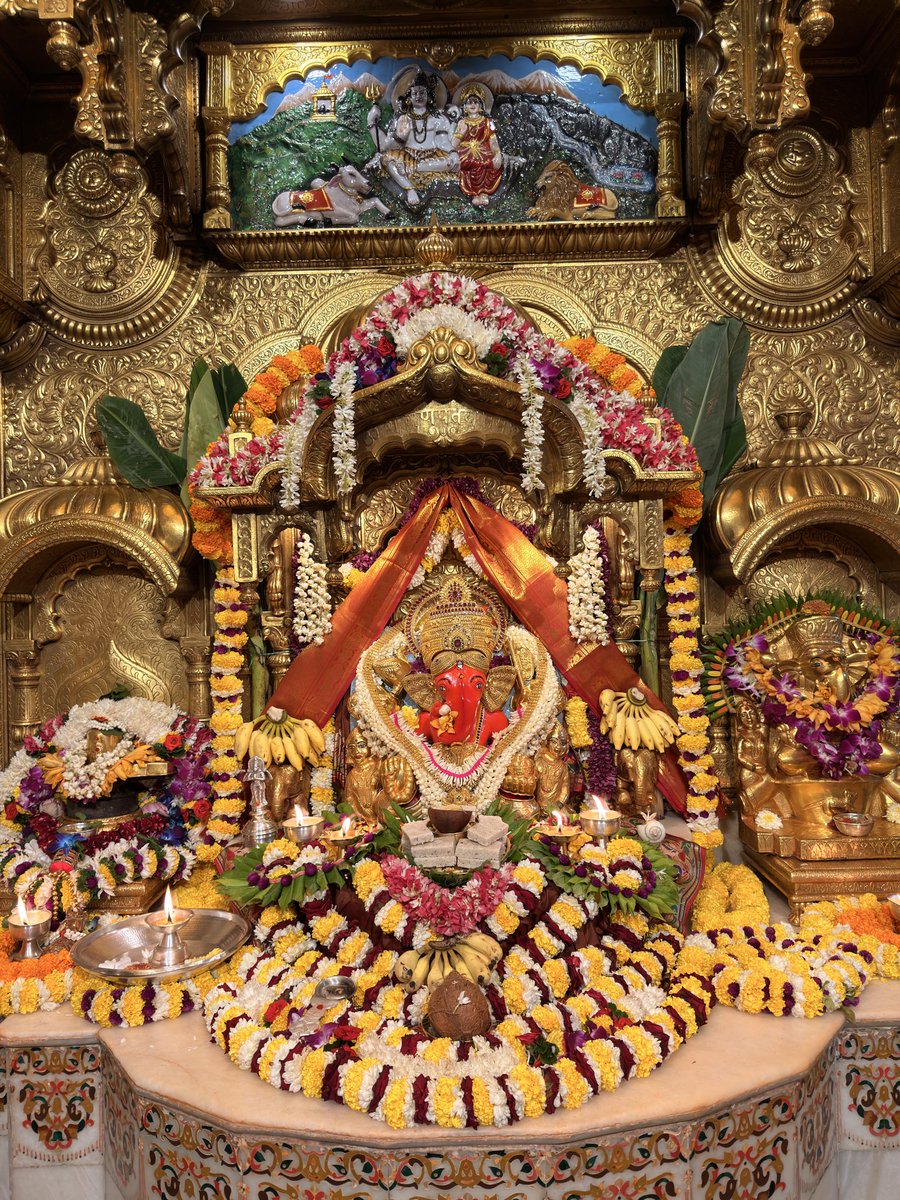 SVTMumbai's tweet photo. 🙏गणपती  बाप्पा मोरया 🌺मंगलमूर्ती मोरया 🙏१६/०९/२०२६
🙏Ganapati Bappa Moraya 🌺 Mangalmurti Moraya  🙏 16/09/2026 https://t.co/3PHDyxDgro