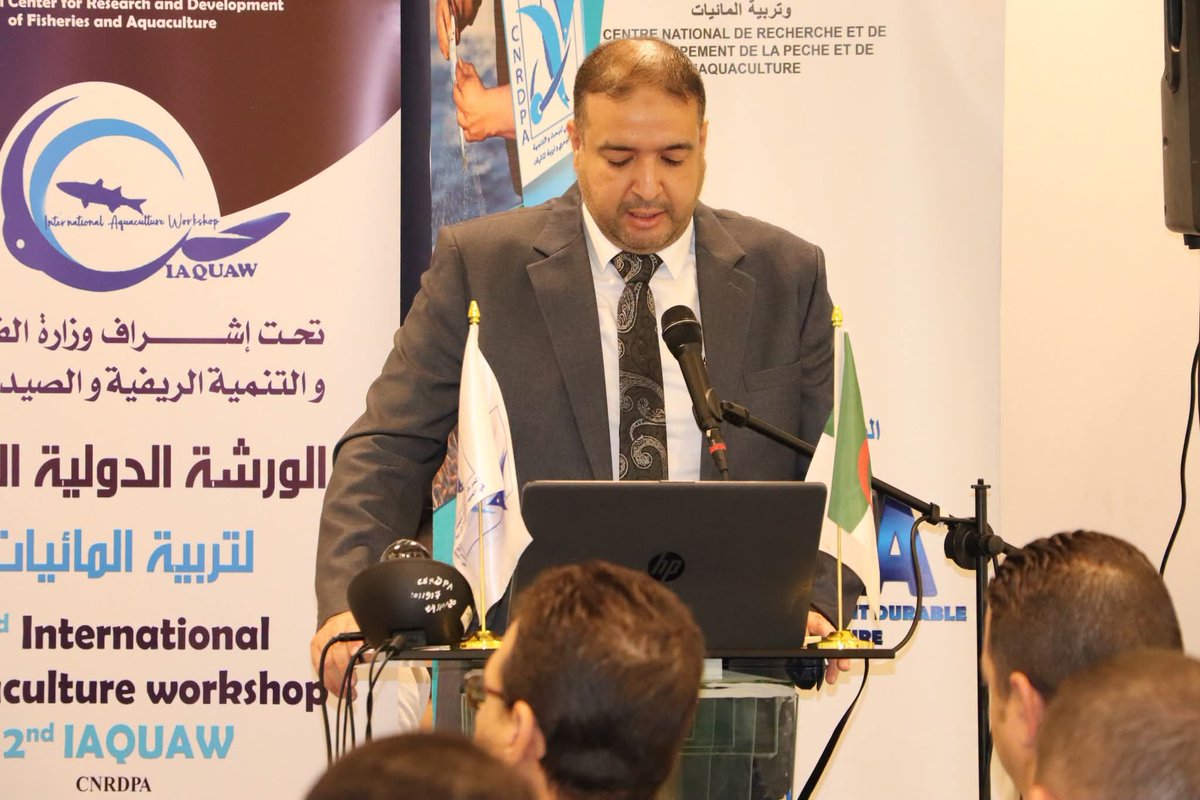 cnrdpa's tweet photo. نظم المركز الوطني للبحث والتنمية في الصيد البحري وتريية المائيات الورشة الدولية الثانية حول تربية المائيات ،موضوع هذه الورشة  نحو اكتشاف سمك الحنكليس الاوروبي  ' بيولوجيا ،حماية،تحديات
#الجزائر
#الحنكليس 
#europeaneel https://t.co/LrpWYRREtt