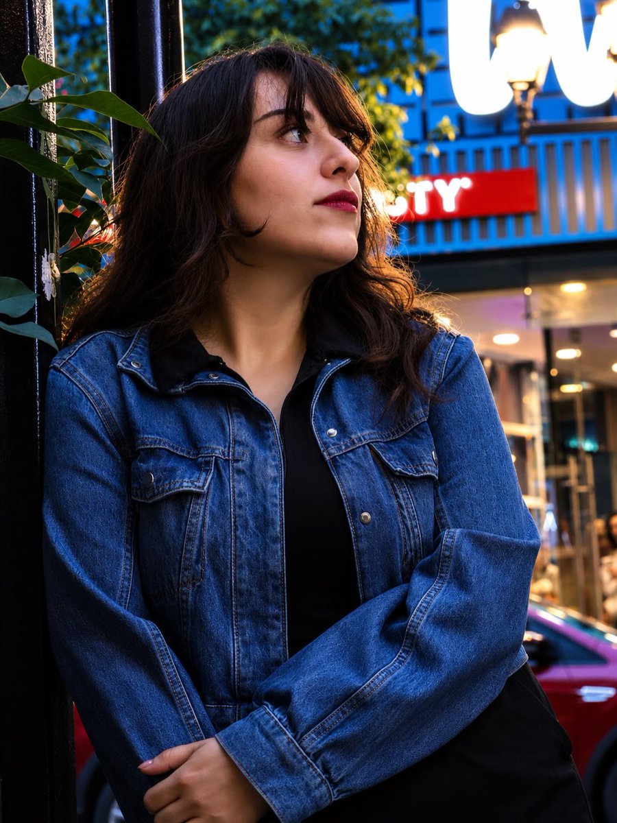 FloridaShiffer's tweet photo. AFTER DARK. When night falls, the city changes. Lights, shadows, and movement create another way to tell a story. Night Editorial — CDMX 
PhotoStudio 
Model: @marianarangeeel https://t.co/dAitiSZWLS