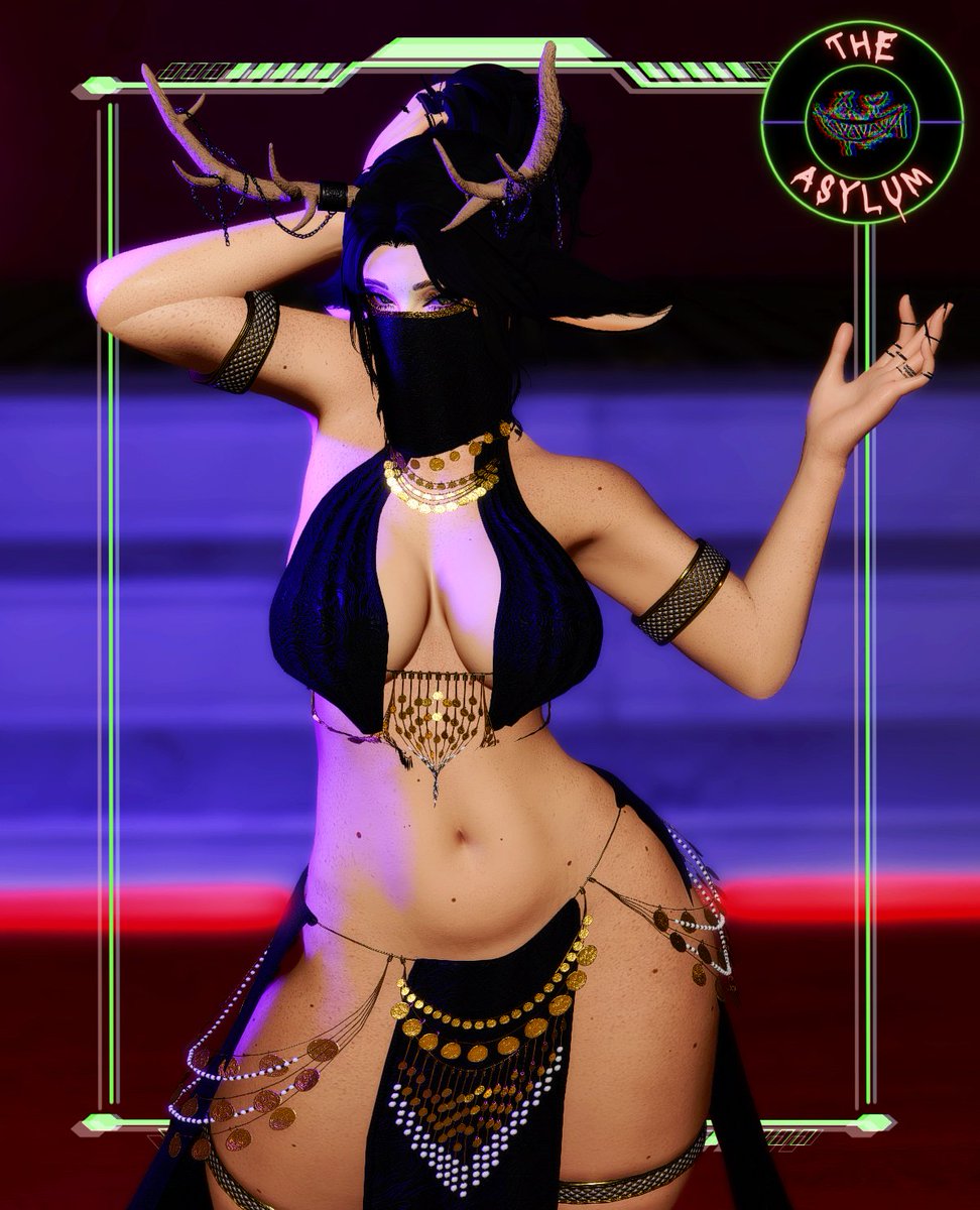 AsylumFFXIV's tweet photo. Did someone rub a magic lamp and ask for all of these hotties to appear in our oasis? Thank goodness Crow snapped some pics before they dissapeared!

#gpose #xivgpose #gposers #ffxiv #ff14 #ffxivvenue https://t.co/cys8zJnUvt