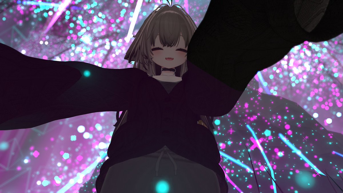 sacurakey's tweet photo. おはよ～

ここ、綺麗でとっ���も癒される～！

#VRC #kaguya https://t.co/HKgXErV8Pj