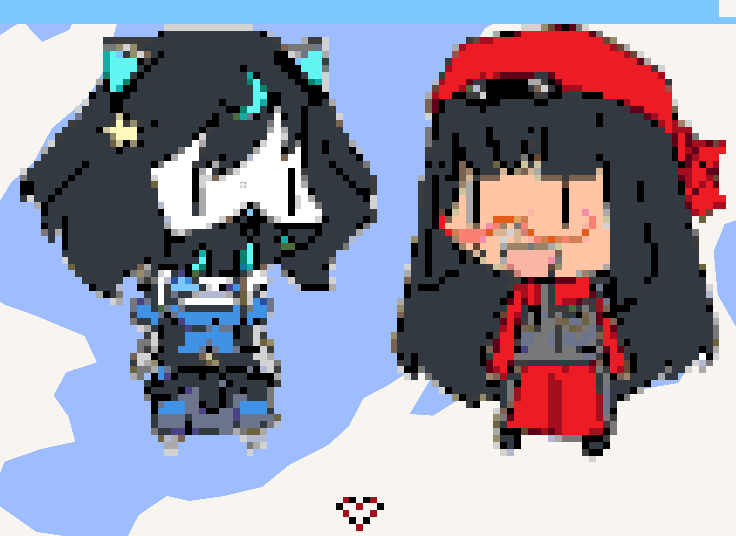 Mar_Winterfox's tweet photo. Ztaellar &amp; Meka-chan https://t.co/DtyfHCCCWZ