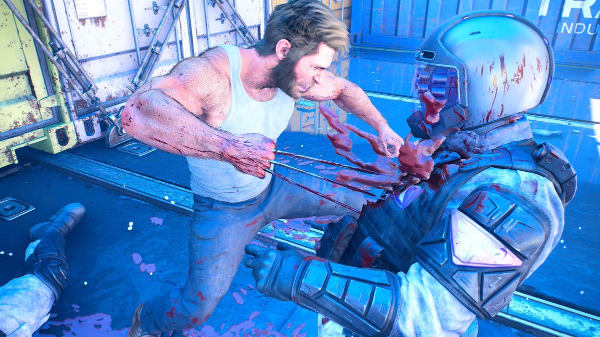 PS5Photography's tweet photo. The Graphics in Wolverine are so awesome #wolverine https://t.co/Evx5y6oyQX
