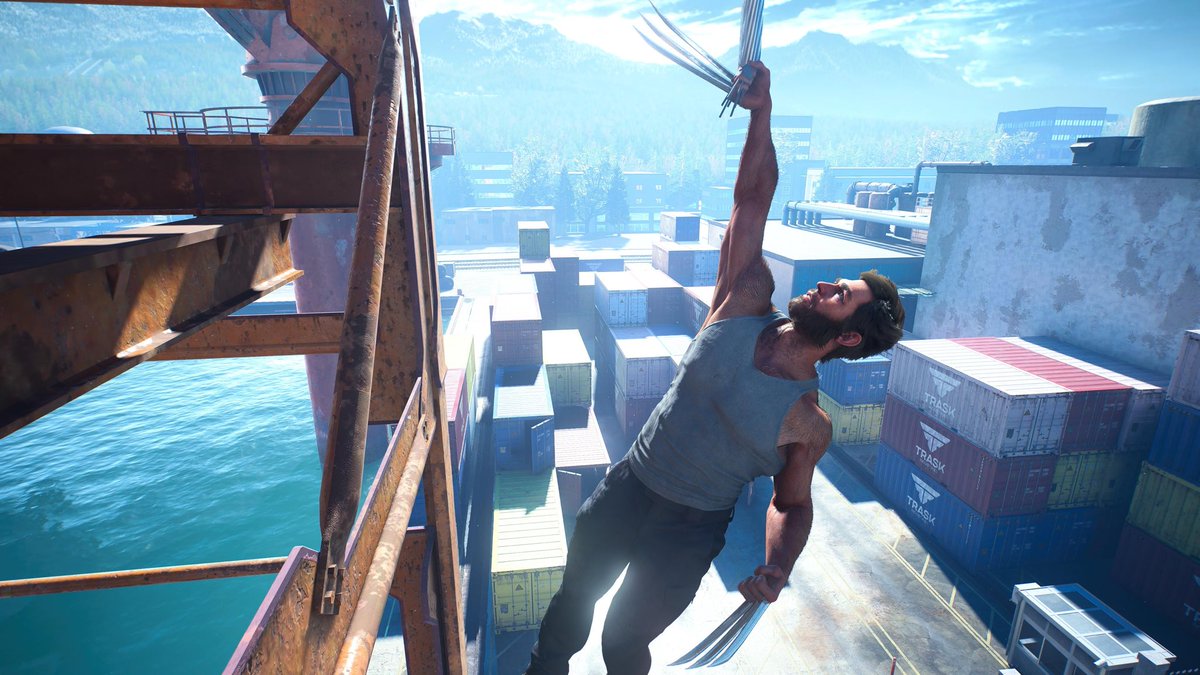 PS5Photography's tweet photo. The Graphics in Wolverine are so awesome #wolverine https://t.co/Evx5y6oyQX