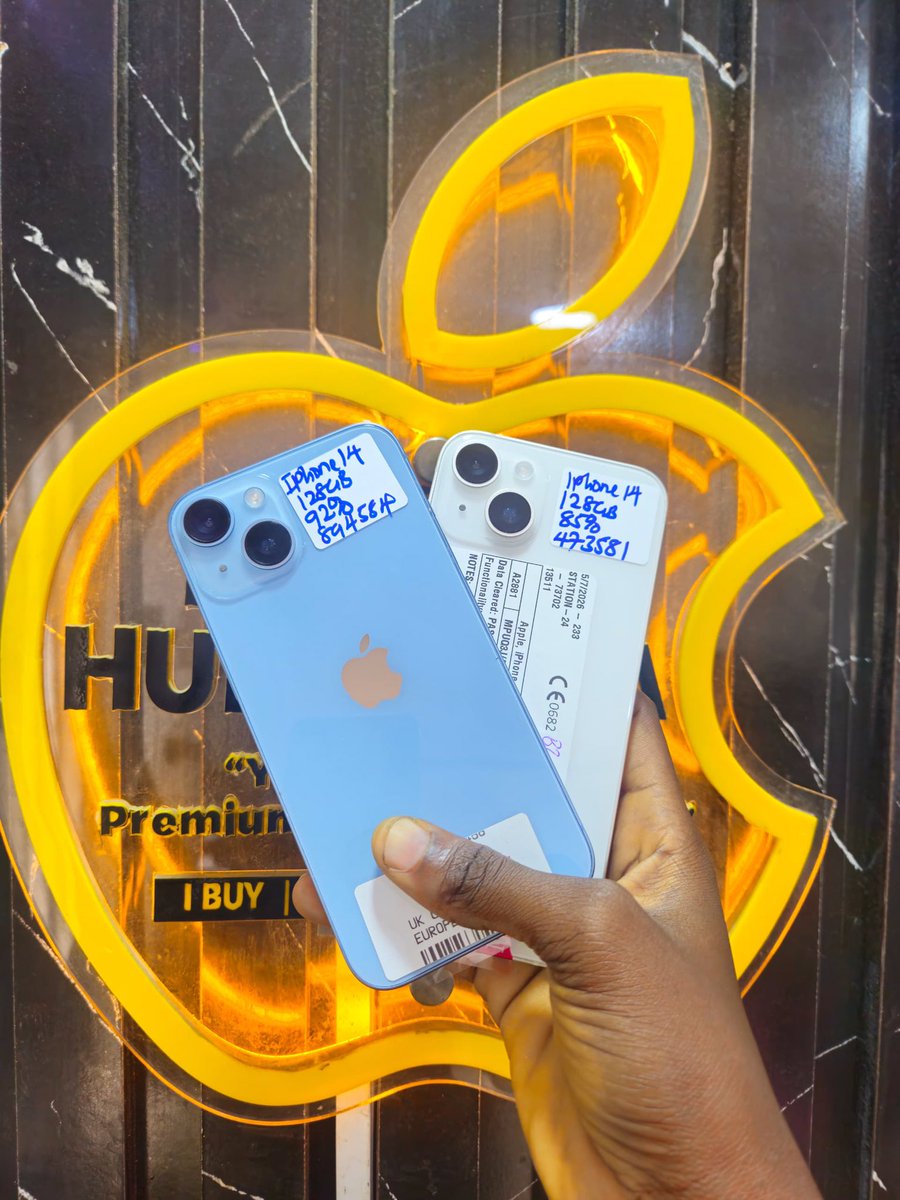 Bigskalez_001's tweet photo. 🇬🇧 iPhone 14  128Gb—535k[2 units 
Psim esim
Fully functional 
Bh-85%

Contact us via WhatsApp: +2349161892412 https://t.co/V3AMDicN2j