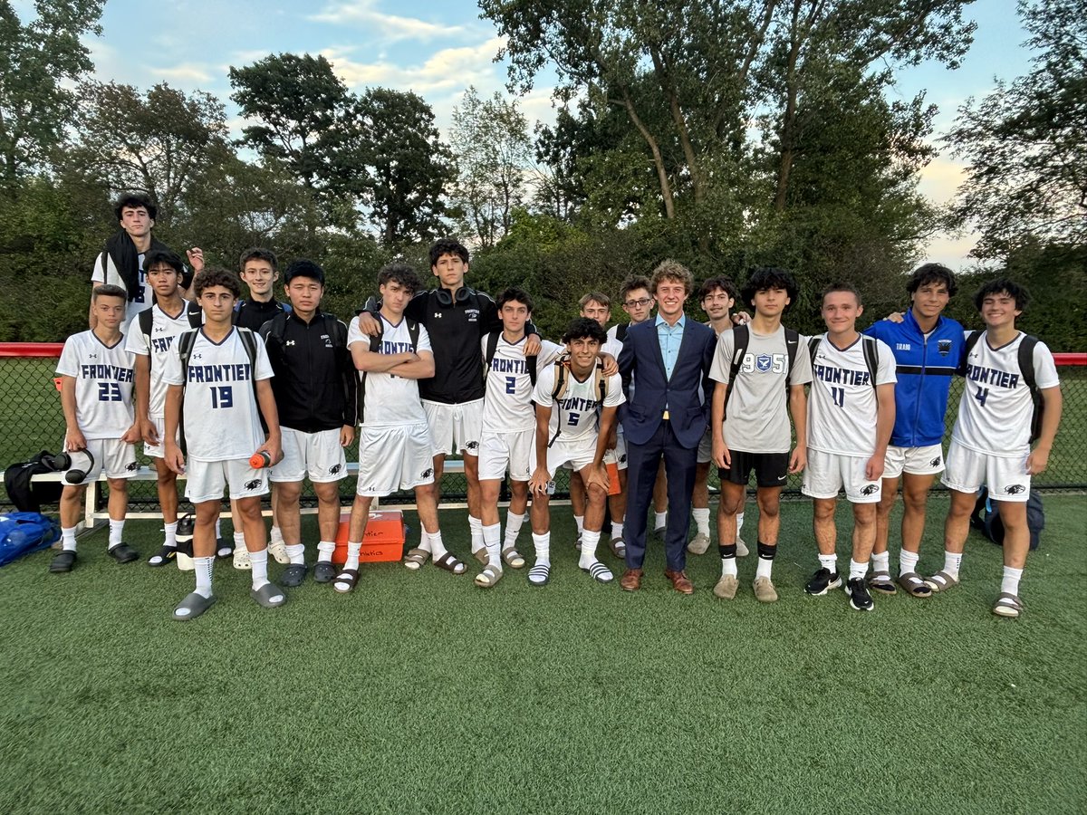 FcFrontier's tweet photo. So unbelievably proud of this special group. Spurred on by the pensive machinations of Coach Hohl, the men fall just short to perennial champions Clarence 1-0. Look forward to match day tomorrow. #LetFalconGo https://t.co/qo3tL54GKt