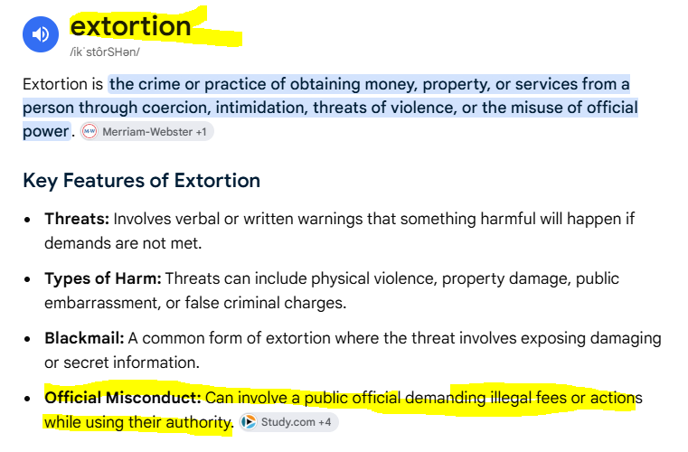 ChewyPrimus1's tweet photo. @Angry_Staffer This is extortion.   It really is. 

This is the President of the United  States committing extortion because that's the kind of person he is. https://t.co/zRQ2tZiIJV