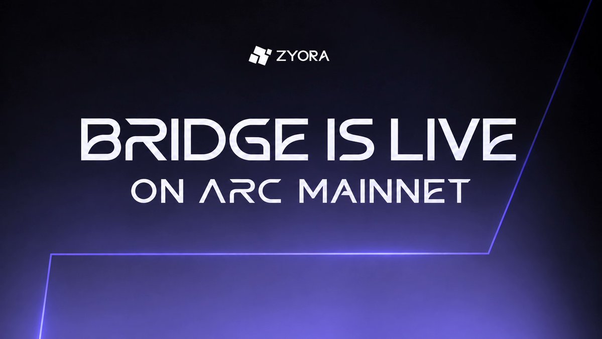 Zyoradotfun's tweet photo. Bridge your assets directly through Zyora

https://t.co/WwFYoKIbDH

Due to long queues, transfers may take longer than usual to complete.  

Route: Base Chain USDC to Arc Chain

Please be patient while the network catches up. https://t.co/SD5yyO2lOQ