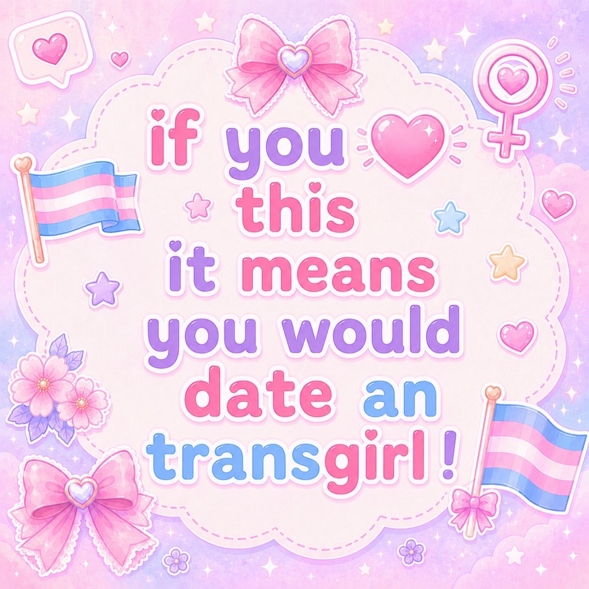tifastarr's tweet photo. Don’t be shy 🏳️‍⚧️ https://t.co/MLQE2SHBFr