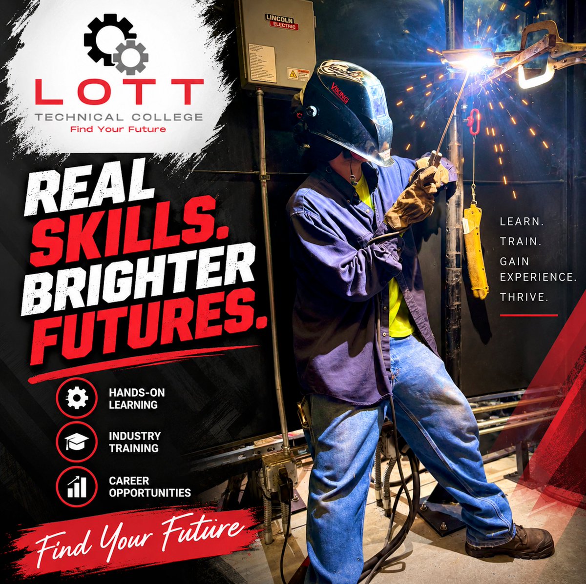 HCPSCTAE's tweet photo. Our students at Rick Lott Technical College are building real world skills, gaining hands-on experience, and creating bright futures through programs like welding!
#WorkforceDevelopment #HCPS #CareerReady #CTAE https://t.co/gkTudYUwBA