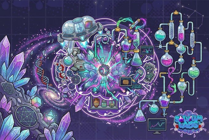 trysolvium's tweet photo. Introducing the dual isotope experiment by @SolviumLabs  🧬

We are deploying two interconnected tokens designed around symbiotic DeFi dynamics:   
• Dynamic fee routing between both pools 
• Intertwined yield mechanics 
• Continuous onchain balance testing https://t.co/bY1ZnYilTv