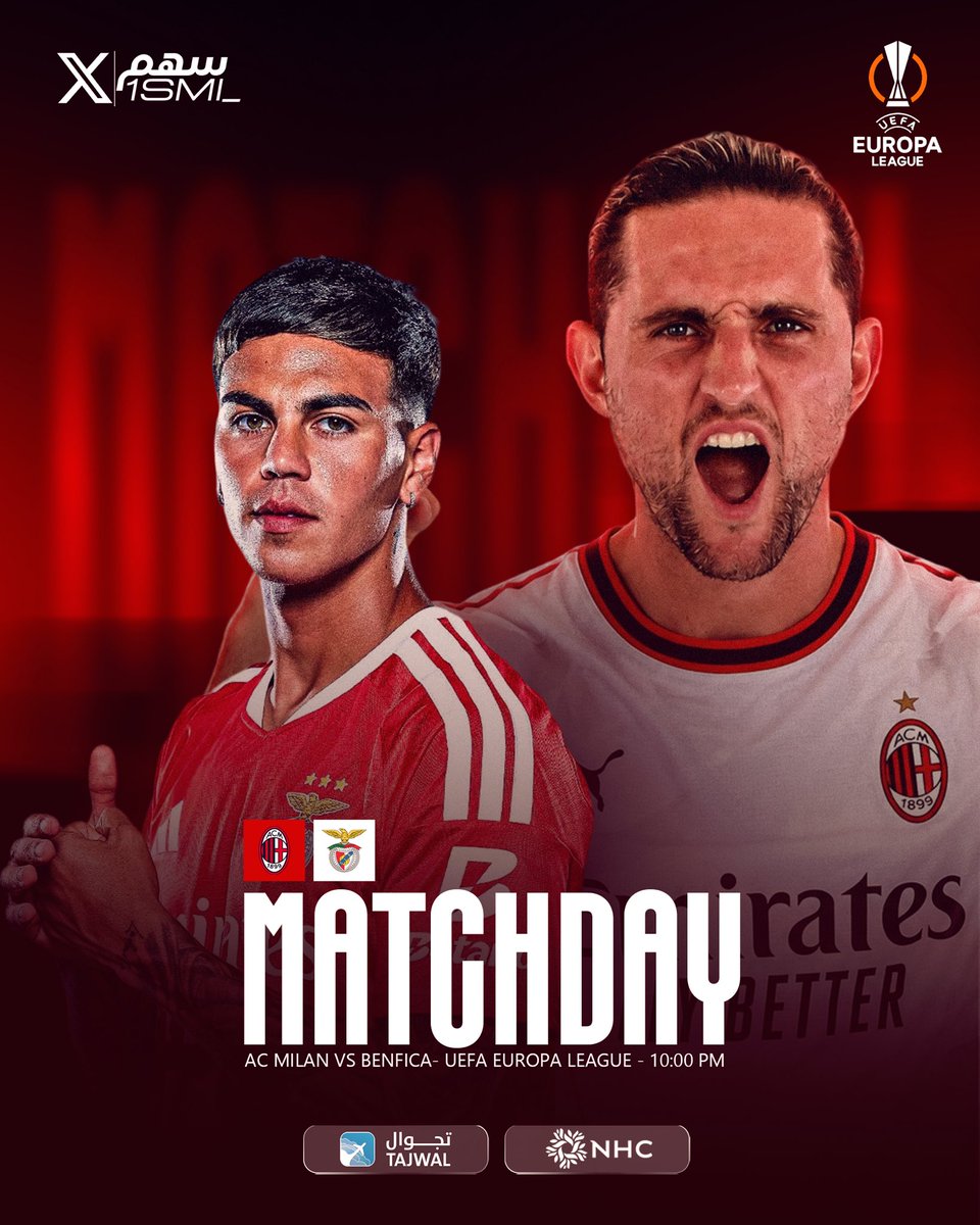 1SMi_'s tweet photo. 🚨🚨🚨🚨🚨🚨🚨🚨🚨🚨🚨🚨🚨🚨🚨

يوم المُباراة .. يوم الكبير ميلان! .. قمة كبيرة!

⚫️ ميـلان x بـنفيكا 🔴

🏆 الدوري الاوروبي

⏰ 10:00 مساءً بتوقيت مكة

🏟️ ملعب ميلان

📺 Bein Sport 

🎙️ خليل البلوشي

احسموها!!! من سينتصر اليوم 🥶🥶🔥🔥🔥؟؟؟ https://t.co/OTwUTq29xw