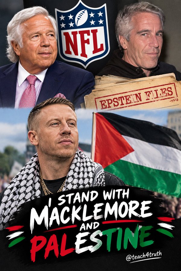 use32539's tweet photo. @Patriots @newbalance @DrakeMaye2 @KevinByard @chrisgonzo28 @Gabeosama FREE PALESTINE!

ARREST THE PEDOS! https://t.co/JQjHly0okY