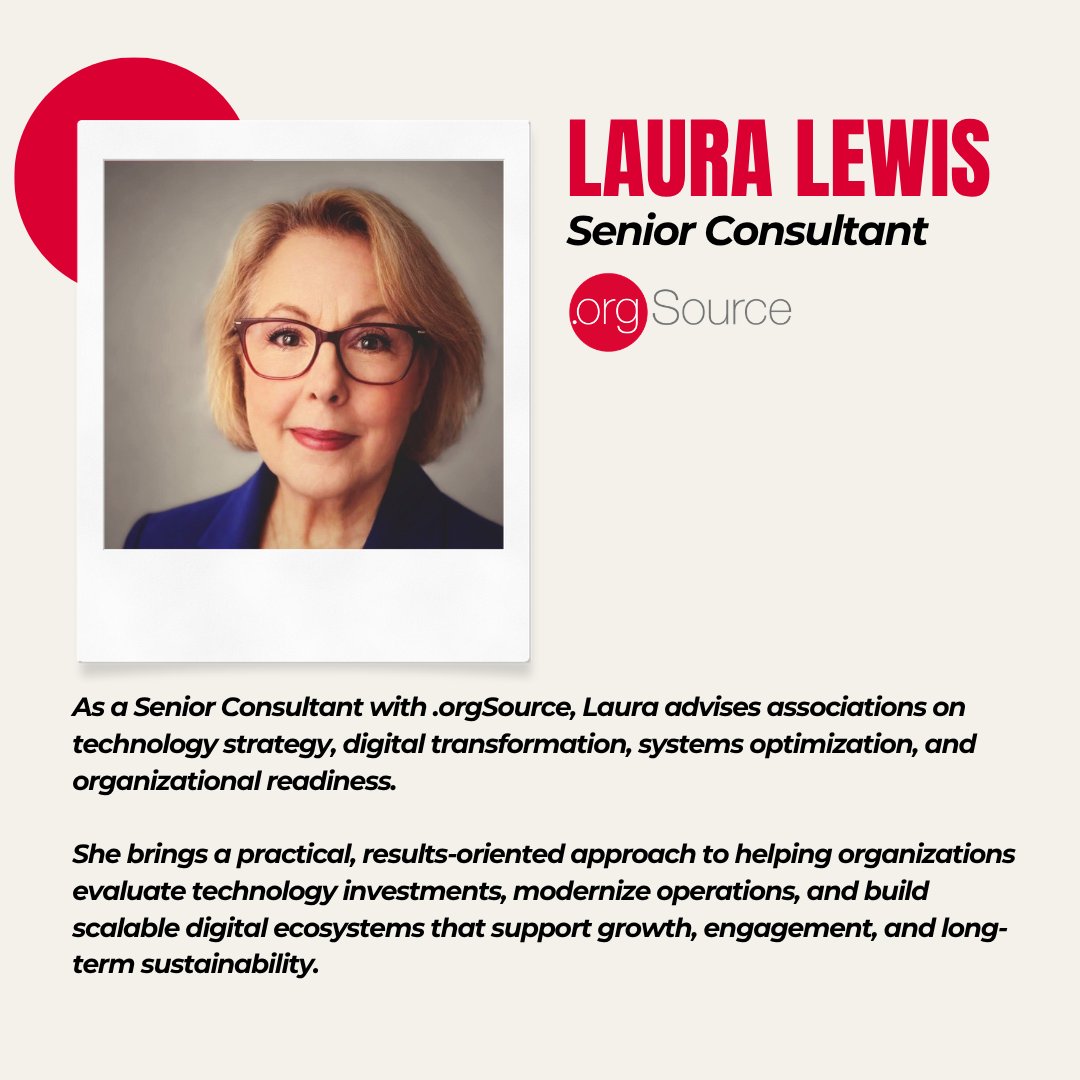 orgsource's tweet photo. Please join us in welcoming Laura Lewis and Garth Jordan to the .orgSource team as our newest Senior Consultants!

Together, they bring invaluable perspective, fresh ideas, and a shared commitment to helping associations thrive through change.

Welcome to the team! 🎉 https://t.co/qLY5vCpPMS
