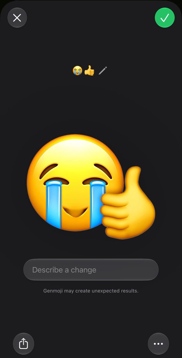 KampusUpdate's tweet photo. PALING SUKA IOS27 KITA BISA GABUNGIN EMOJI DAN HASILNYA JADI KEREN BGT￼ https://t.co/oCL2HFullo
