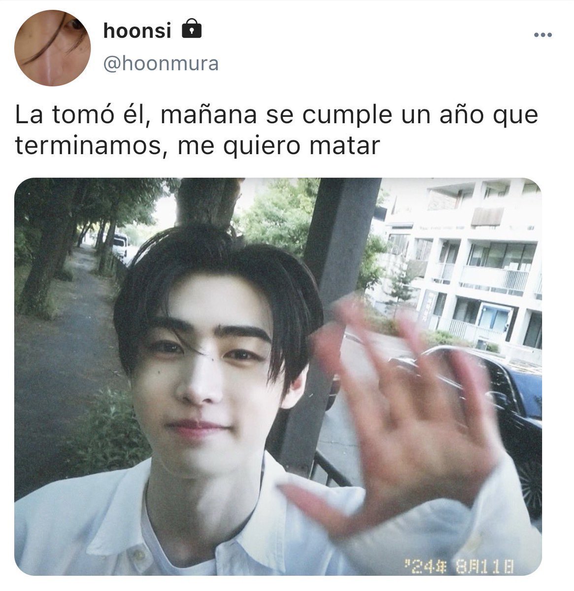 sunsunlia's tweet photo. That you were never not mine | #hoonki au

Psh extraña al chico alto que alguna vez fue suyo, él intenta superarlo sin saber que aquel chico está detrás para recuperar lo que aún sigue siendo suyo. https://t.co/RjSy2iyraz