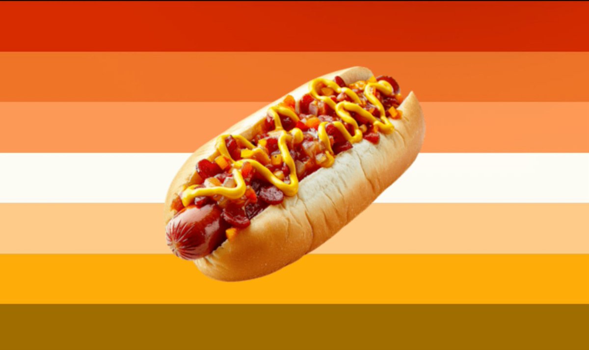 grmpybutch's tweet photo. hot dawg butch flag https://t.co/ZtsEXo5lrh