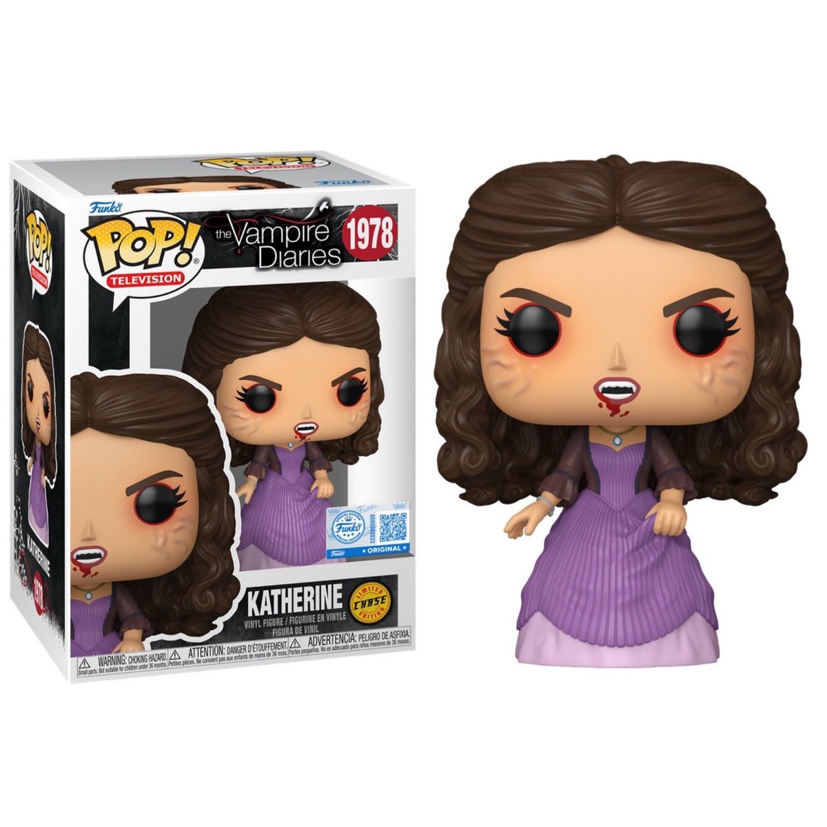 Sabrinacomentta's tweet photo. Katherine Pierce está de volta! Novos Funkos da personagem são oficialmente anunciados. 🖤 https://t.co/QhhoUfCTfo