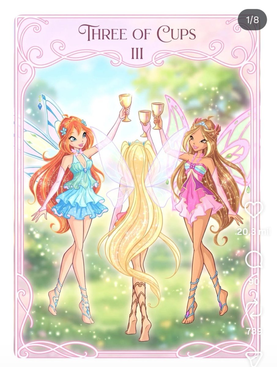 isaoterica's tweet photo. E ESSE TAROT DAS WINXS https://t.co/RZ9eQ08XKR