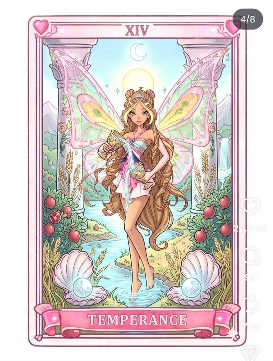 isaoterica's tweet photo. E ESSE TAROT DAS WINXS https://t.co/RZ9eQ08XKR