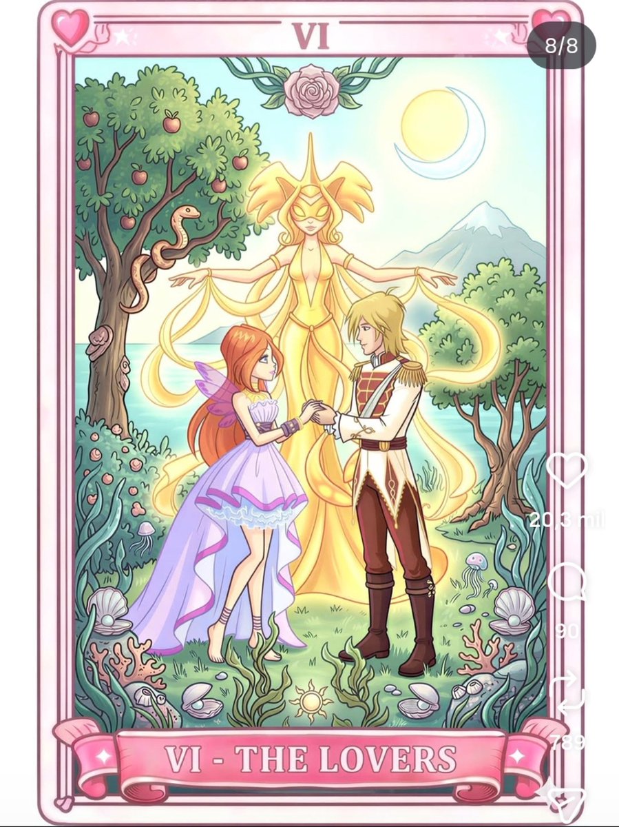 isaoterica's tweet photo. E ESSE TAROT DAS WINXS https://t.co/RZ9eQ08XKR