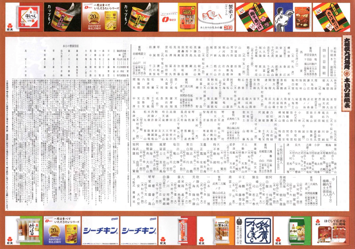 【komi】お取引専用ページ 日本相撲協会公式 в X: „＜四日目の様子＞ 取組開始9:20、十両土俵入14