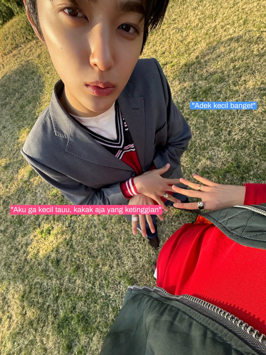 luchyeon's tweet photo. #markkeon two tweets au

kakak besar sayang adek kecil https://t.co/JCzSjfHhY8