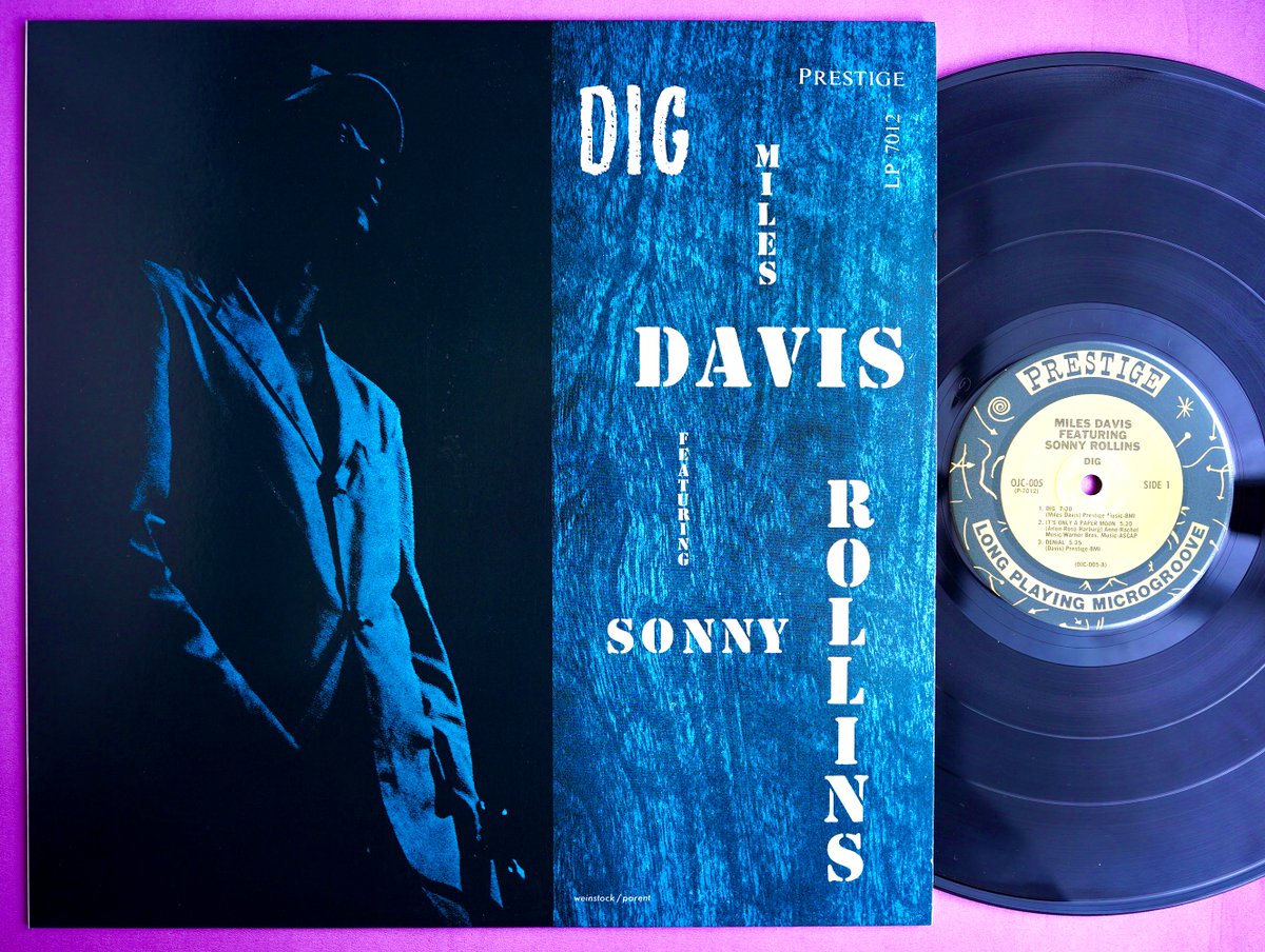 NEWJAZZTHINGS's tweet photo. MILES DAVIS / DIG
https://t.co/iFWgpSVjO8
#jazz #ジャズ #アナログレコード #record #records #レコード通販 #ジャズレコード #vinyl #vinylrecords #レコード #music #prestige #MilesDavis #SonnyRollins #ArtBlakey #JackieMcLean #WalterBishopJr #TommyPotter #音楽 https://t.co/UU2OMJWwLR