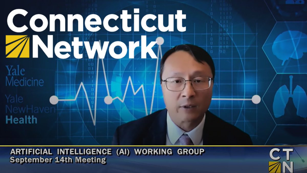CTNetworkTV's tweet photo. You've heard warnings from high-level tech executives about AI development; now watch what members of the newly formed Connecticut Artificial Intelligence Working Group had to say: https://t.co/2U8VuOieHd.
#AIWorkingGroupCT #ctnetwork https://t.co/08YaGlSxV7