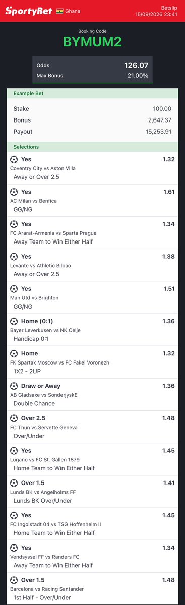mrlamar01's tweet photo. 120+ odds for the day🍏

BYMUM2 https://t.co/eNezlvLc9H