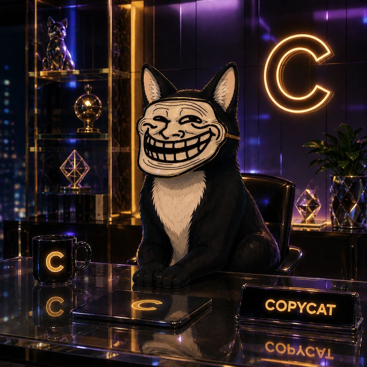 CatCopyMeme tweet picture