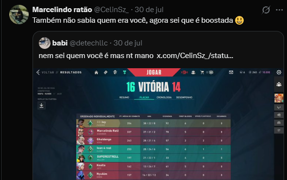 CelinSz_'s tweet photo. @detechllc Tira o seu da reta msm ivy#maria, eu avisei que voce era boostada, eu te provei que tinha gente na sua conta e voce pagou de doida, agora essa turma na sua conta era nada mais nada menos que a tropa do inferno, vulgo nexy, gabe77, teozin ou vai pagar de doida dnv? falando que n? https://t.co/5i1k7jA2jv