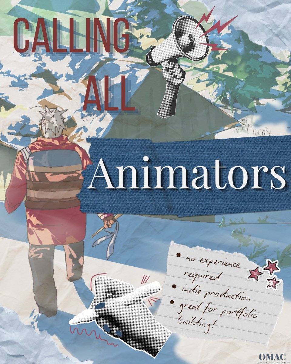 omacsakuga's tweet photo. The Old Man and The Companion is an indie animated pilot production. We are looking for all types of animators from key animation to cleanup to coloring for this unpaid role! Leave a comment, DM us, or use the discord link in our bio if you’re interested! https://t.co/HFpPUOcPM0
