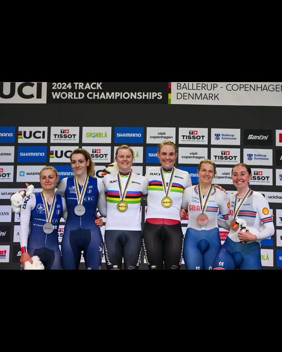 ChantellMi3rap's tweet photo. Worlds Madison bronze. An intense race with highs and lows, but above all, great fun. After a challenging post-Olympic period, it was incredible to race for a world medal. Thanks to British Cycling for their support. Next up: more Madison action. https://t.co/UTLJ99RovT